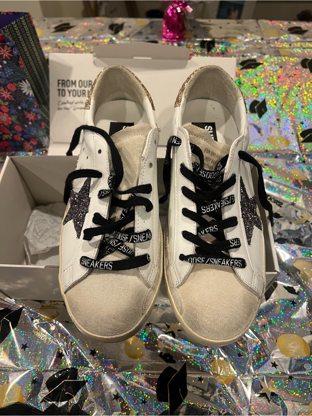 Brand New/Never Worn Golden Goose Sneakers (in original box) Size 39 - Picture 2 of 4